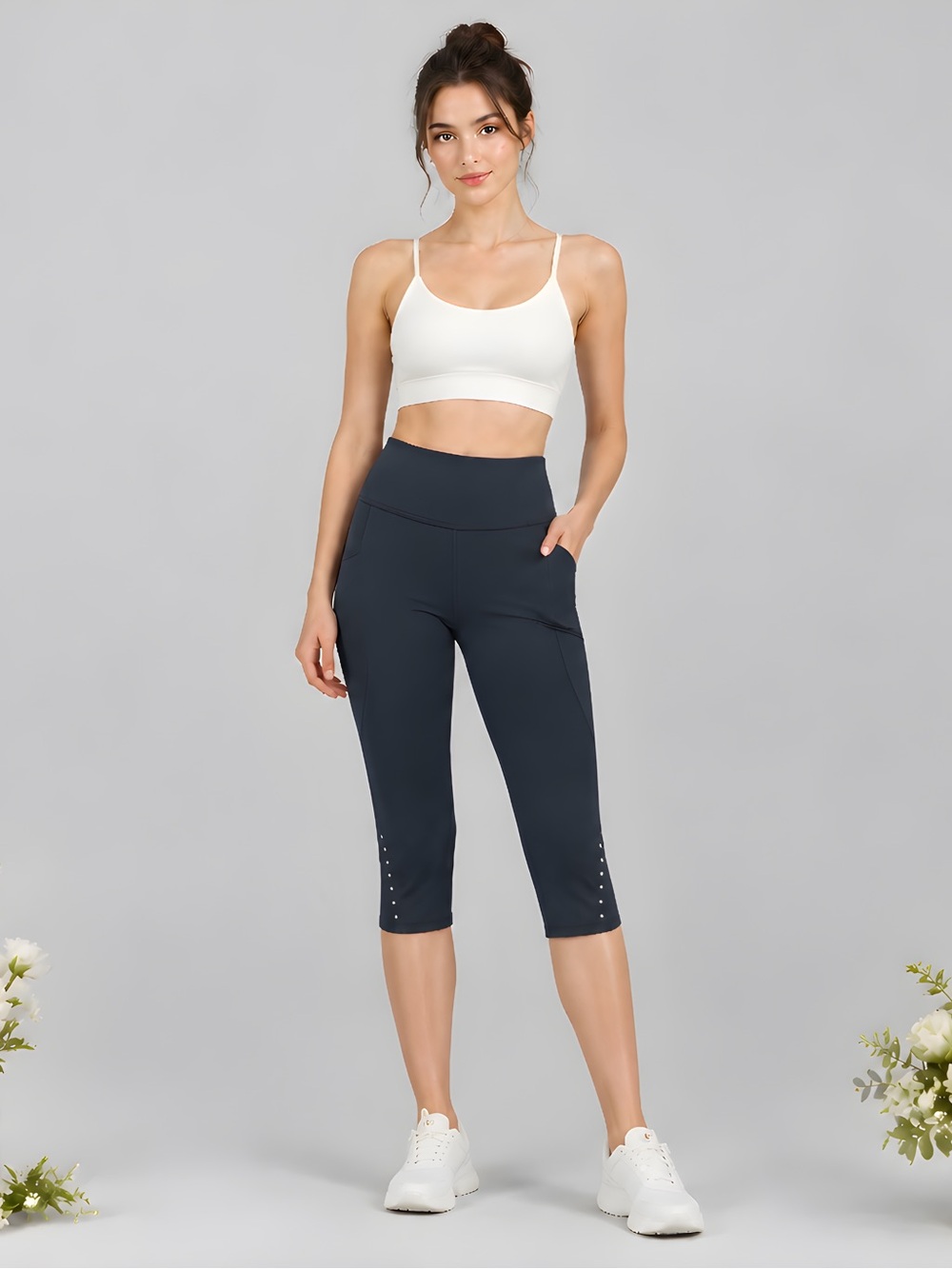 Luluemon Athletica Swift Speed High Rise Capri Leggings -Size 0